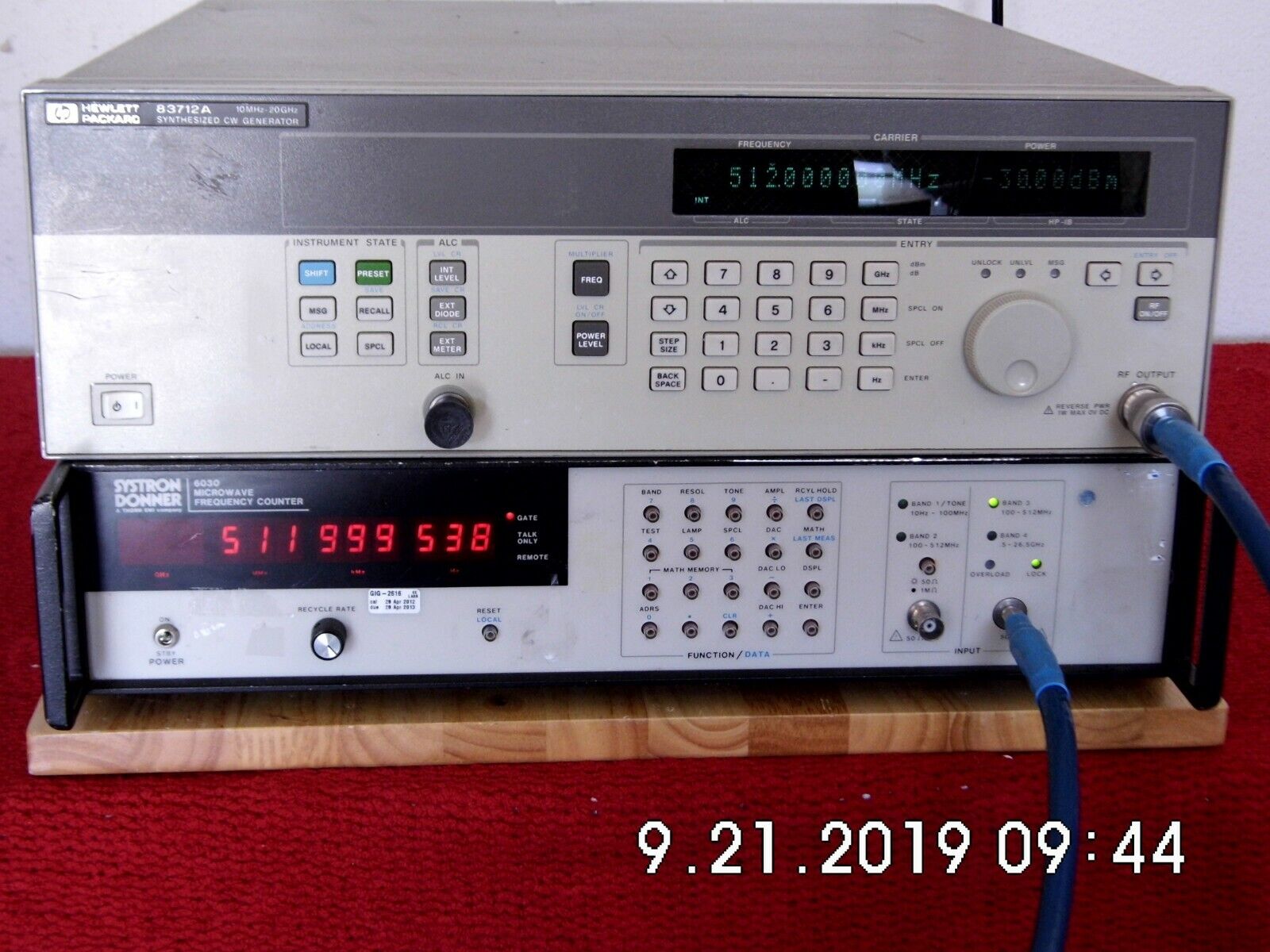 Systron Donner 6030 microwave frequency counter 10hz-26.5Ghz Systron Donner 6030 microwave frequency counter 10hz-26.5Ghz